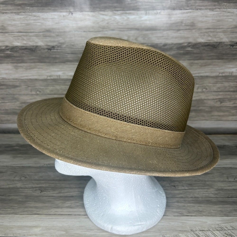 Henschel Hat Co Original Aussie Breezer Mesh Hat Medium Safari Packable